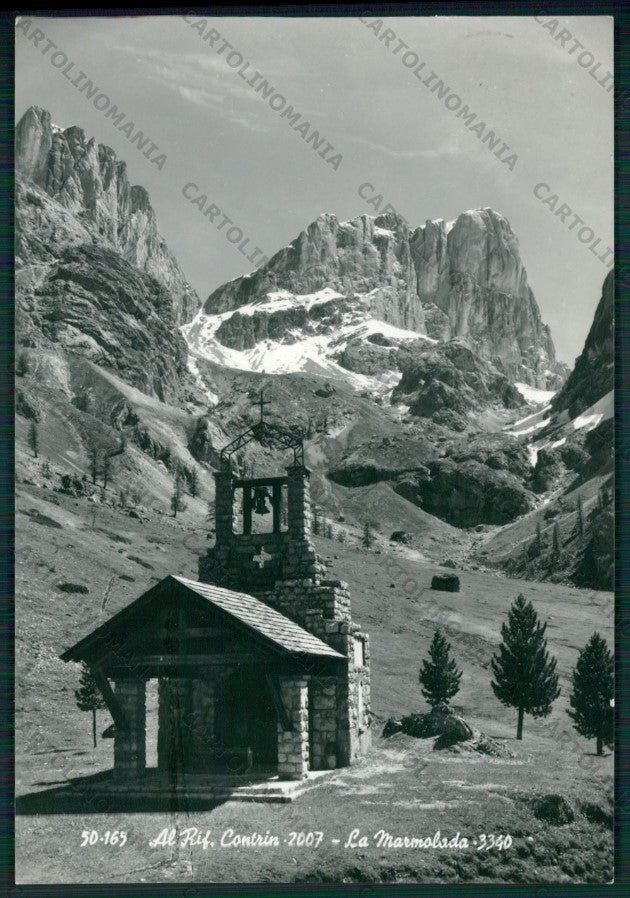 Trento Pozza di Fassa Rifugio Contrin Marmolada Foto FG cartolina KV8421 – fronte