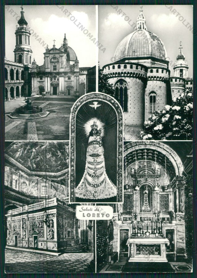 Ancona Loreto Saluti da PIEGHINE Foto FG cartolina KV8424 – fronte