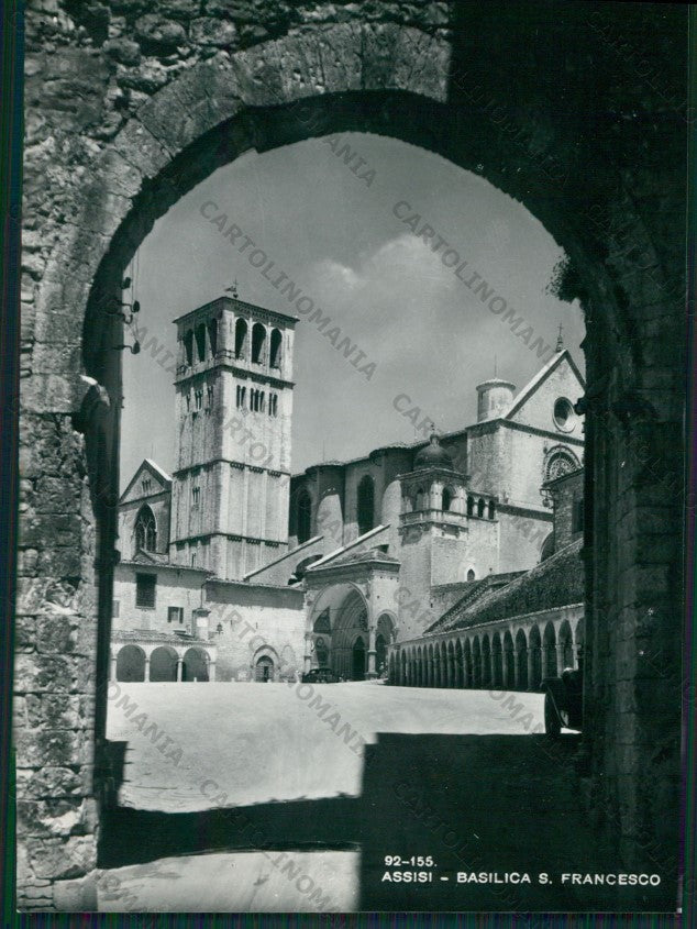 Perugia Assisi Basilica San Francesco Foto FG cartolina KV8427 – fronte