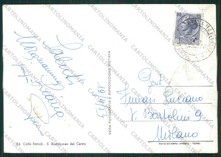 Imperia Diano Marina PIEGHINA Foto FG cartolina KV8445 – retro