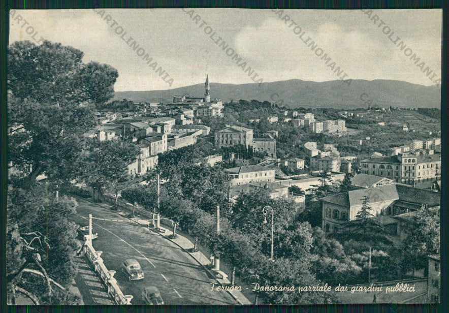 Perugia Città Auto PIEGHINA FG cartolina KV8447 – fronte