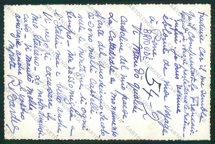 Francia Brioude Alta Loira Foto FG cartolina KV8465 – retro