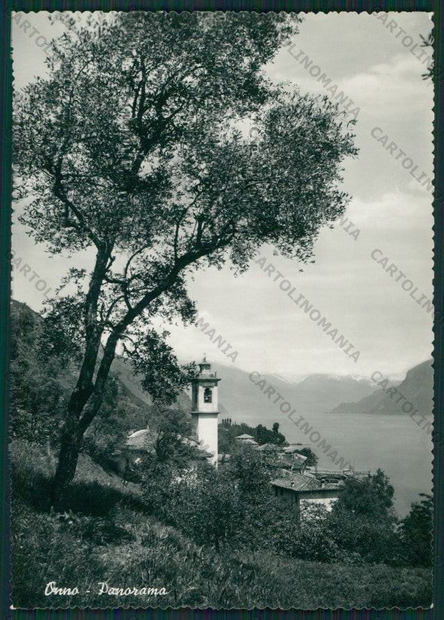 Como Oliveto Lario Onno Lago di Foto FG cartolina KV8468 – fronte