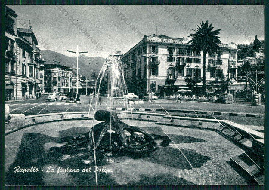 Genova Rapallo Fontana Foto FG cartolina KV8472 – fronte