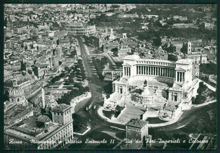 Roma Città PIEGA Foto FG cartolina KV8476 – fronte