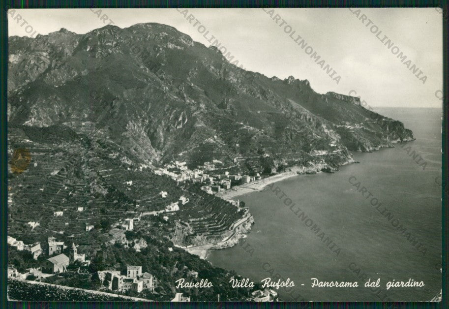 Salerno Ravello Villa Rufolo Foto FG cartolina KV8496 – fronte