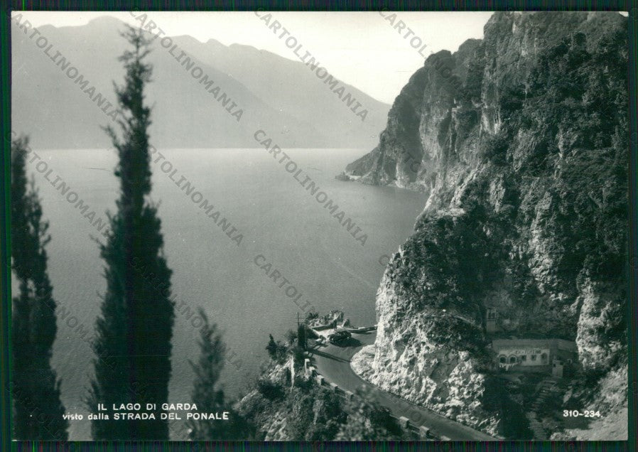 Trento Strada del Ponale Lago di Garda Foto FG cartolina KV8514 – fronte