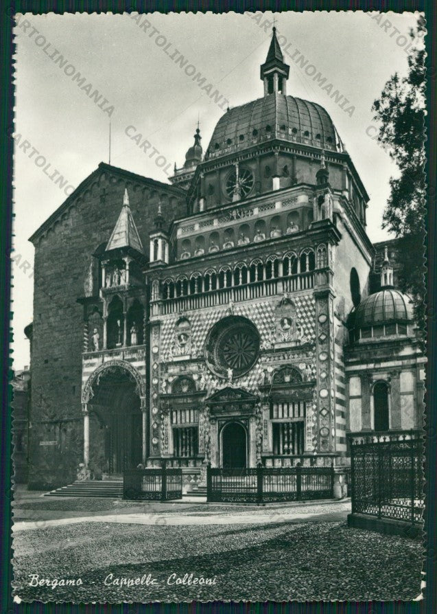 Bergamo Città PIEGA Foto FG cartolina KV8515 – fronte