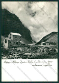 Cuneo Crissolo Rifugio Quintino Sella Monviso Cai Foto FG cartolina KV8519 – fronte