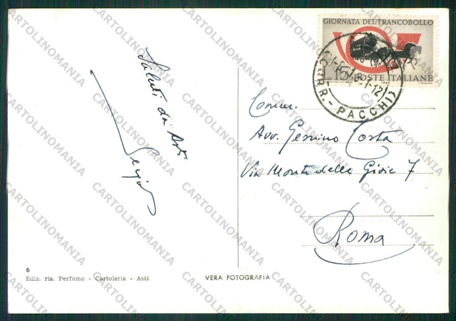 Asti Viatosto Foto FG cartolina KV8528 – retro
