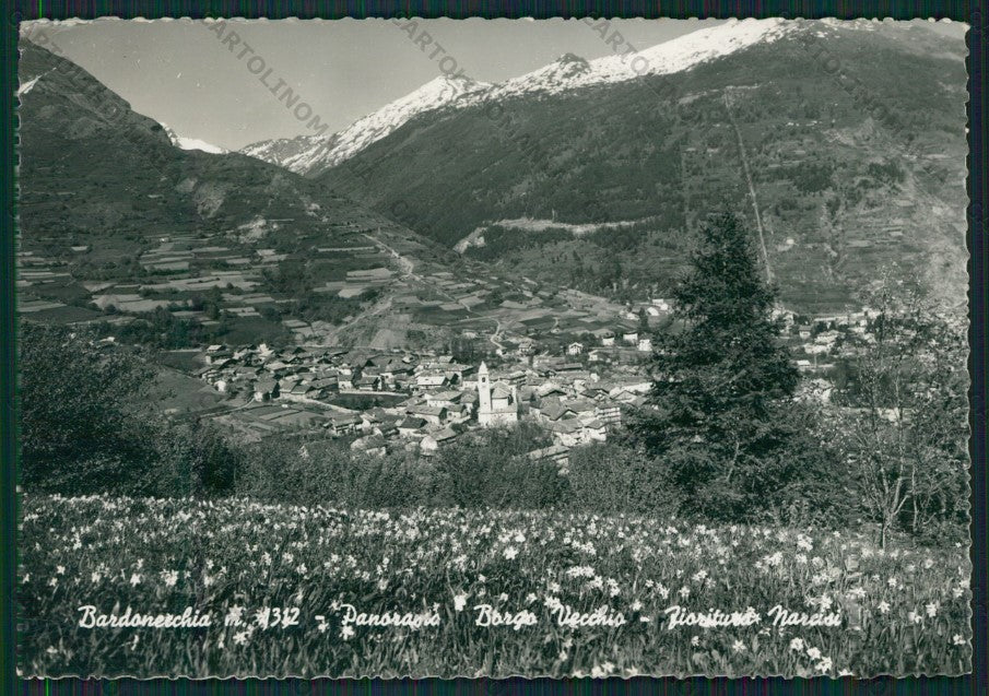 Torino Bardonecchia Borgo Vecchio PIEGHINE Foto FG cartolina KV8530 – fronte