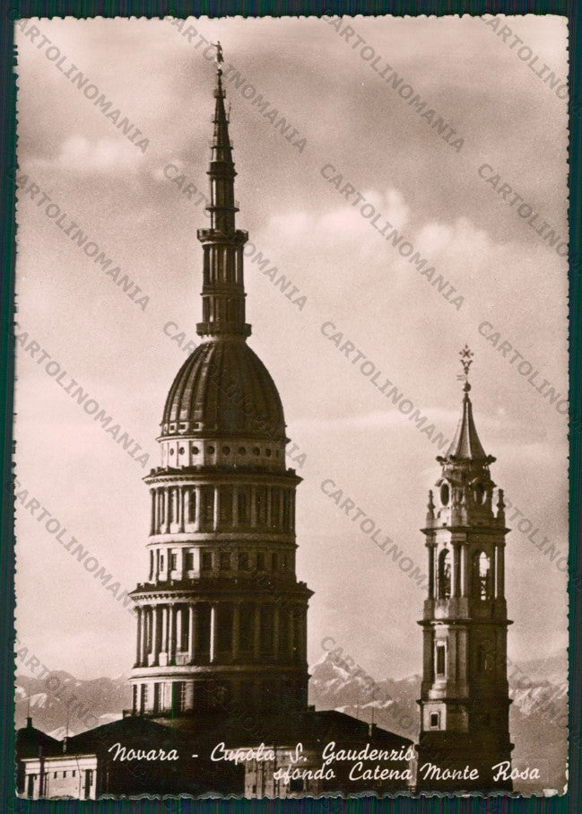 Novara Città Monte Rosa Foto FG cartolina KV8533 – fronte