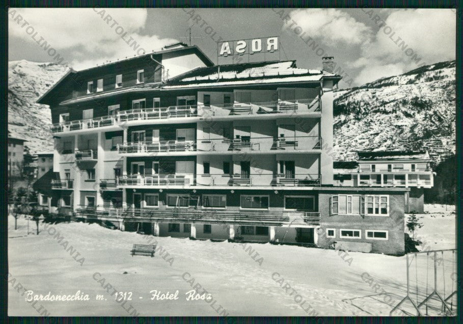 Torino Bardonecchia Nevicata Foto FG cartolina KV8546 – fronte