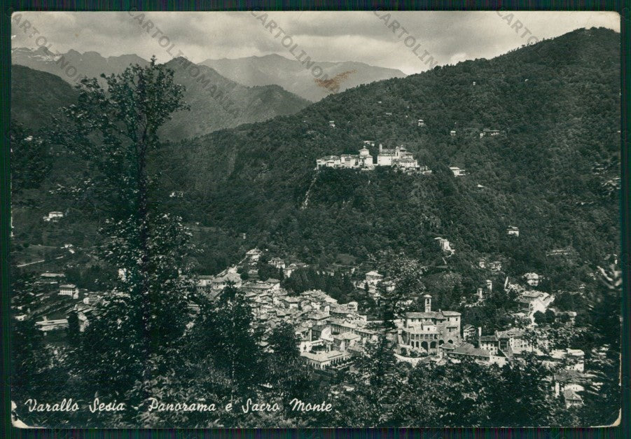 Vercelli Varallo Sesia Santo Monte PIEGHINE Foto FG cartolina KV8560 – fronte