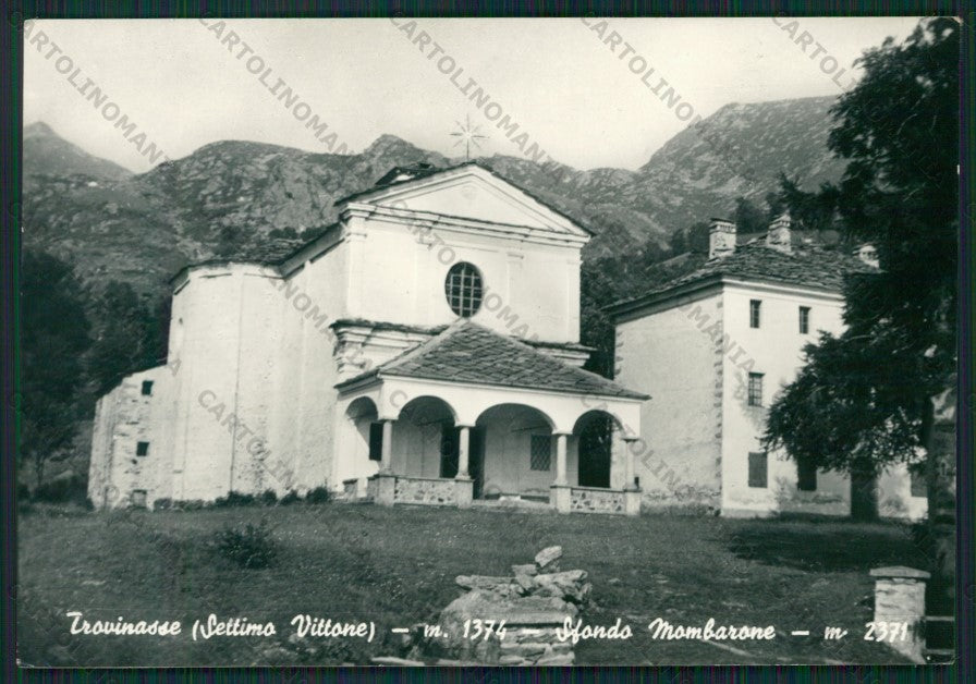 Torino Settimo Vittone Trovinasse Monte Mombarone Foto FG cartolina KV8582 – fronte