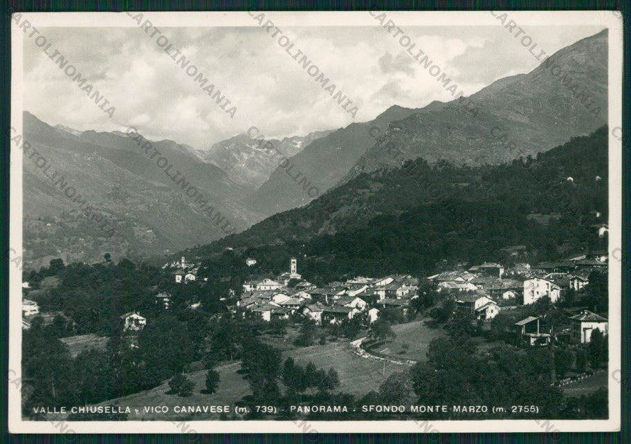 Torino Vico Canavese Monte Marzo Foto FG cartolina KV8583 – fronte