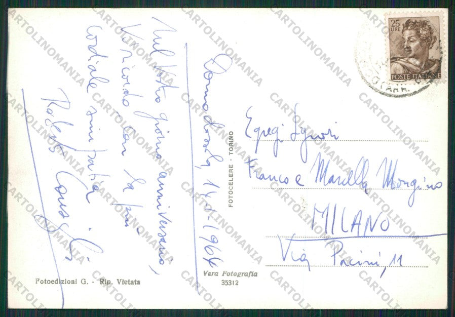 Verbania Domodossola Foto FG cartolina KV8592 – retro