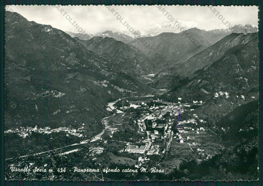 Vercelli Varallo Sesia Monte Rosa Foto FG cartolina KV8598 – fronte