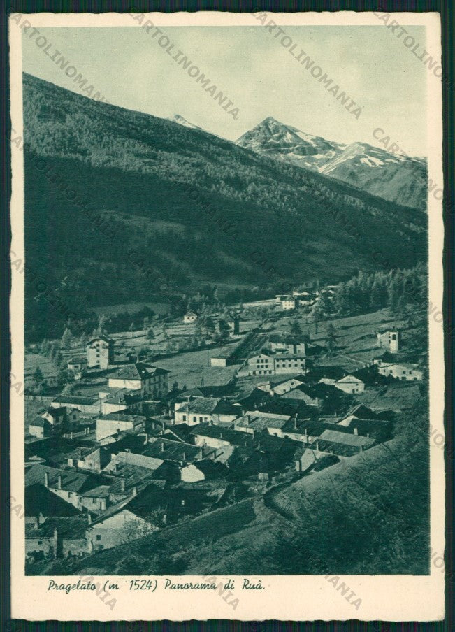 Torino Pragelato Ruà FG cartolina KV8601 – fronte