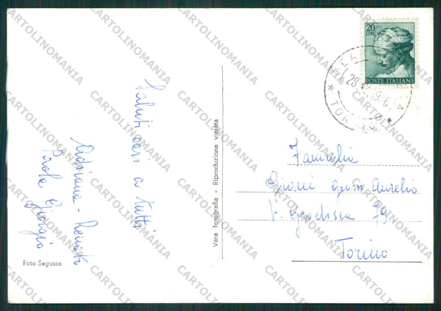 Torino Pianoro del Frais Foto FG cartolina KV8608 – retro