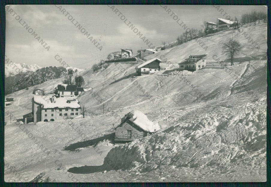 Vercelli Scopello Alpe di Mera Nevicata Foto FG cartolina KV8612 – fronte