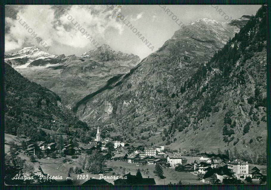 Vercelli Alagna Sesia Foto FG cartolina KV8615 – fronte