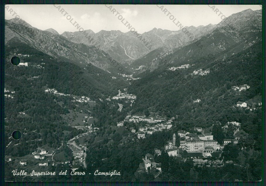 Biella Campiglia Valle Superiore Cervo FORI ARCHIVIO Foto FG cartolina KV8618 – fronte
