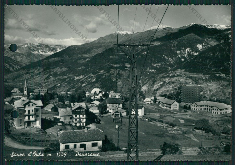 Torino Sauze d'Oulx Seggiovia FORI ARCHIVIO Foto FG cartolina KV8636 – fronte