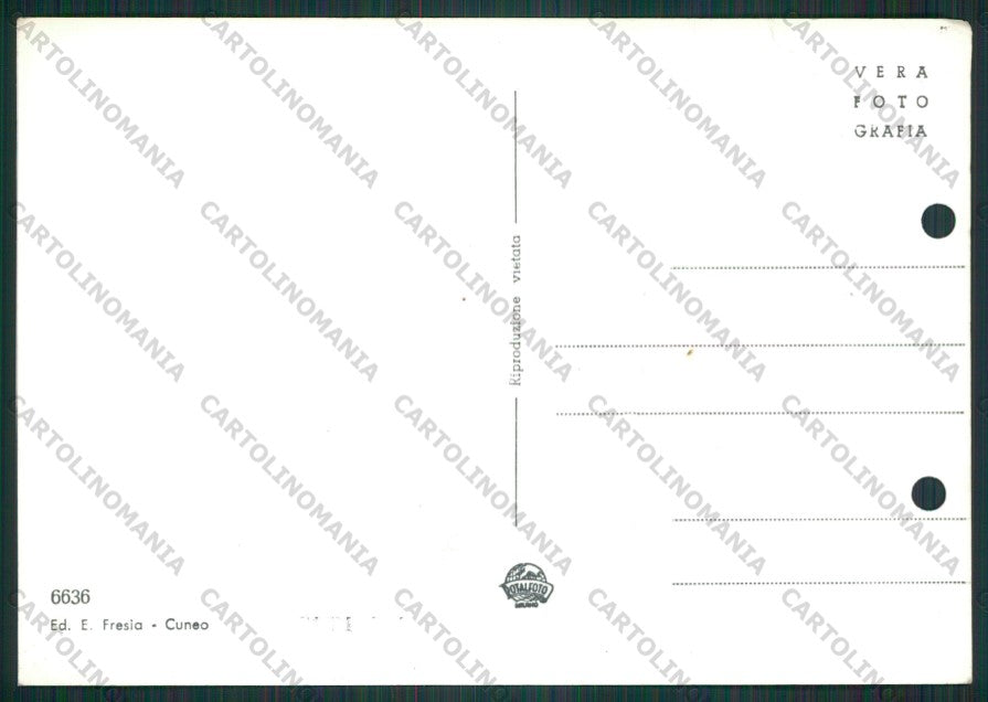 Cuneo Roccavione FORI ARCHIVIO Foto FG cartolina KV8644 – retro