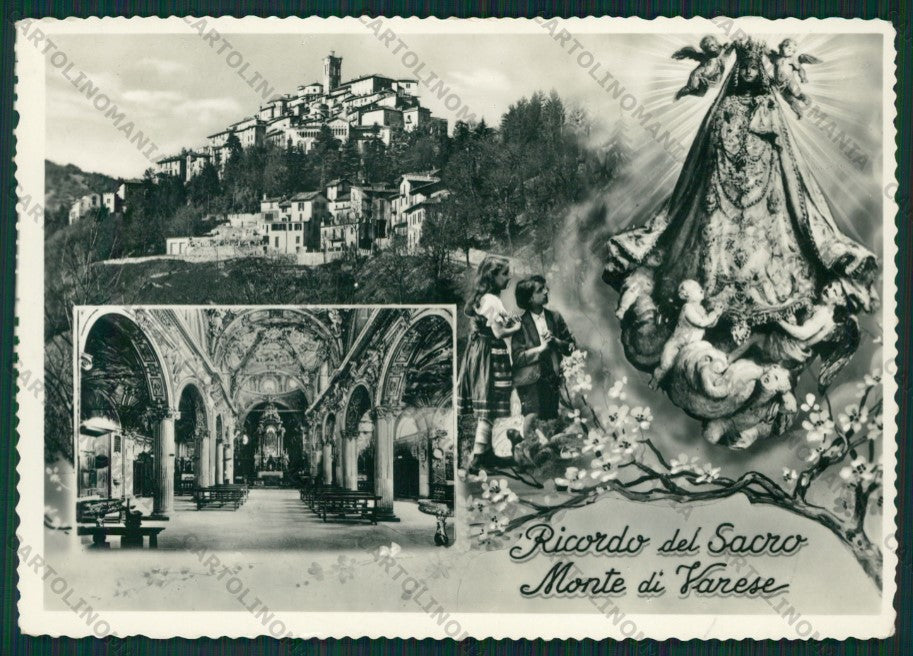 Varese Sacro Monte di Foto FG cartolina KV8654 – fronte