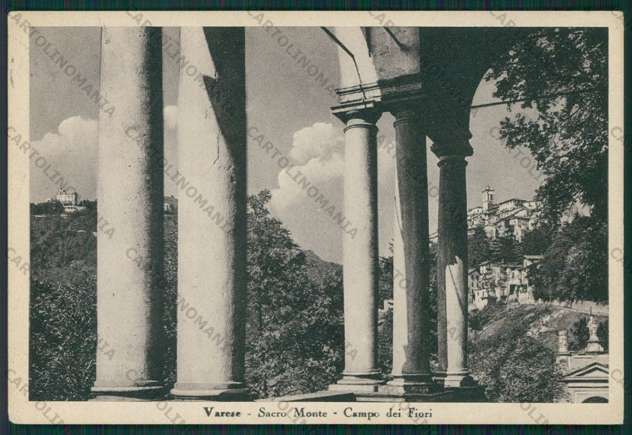 Varese Sacro Monte di Campo di Fiori FG cartolina KV8663 – fronte