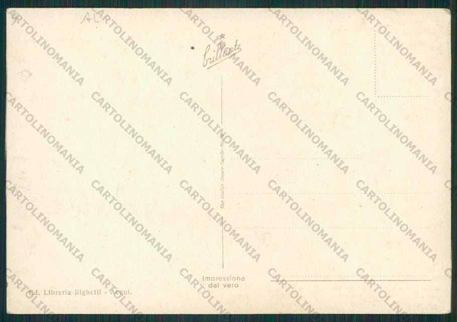 Alessandria Acqui Terme PIEGHINE Foto FG cartolina KV8667 – retro