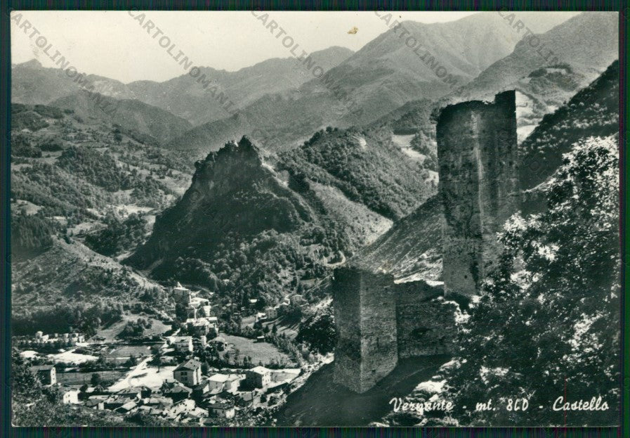 Cuneo Vernante Castello Foto FG cartolina KV8668 – fronte