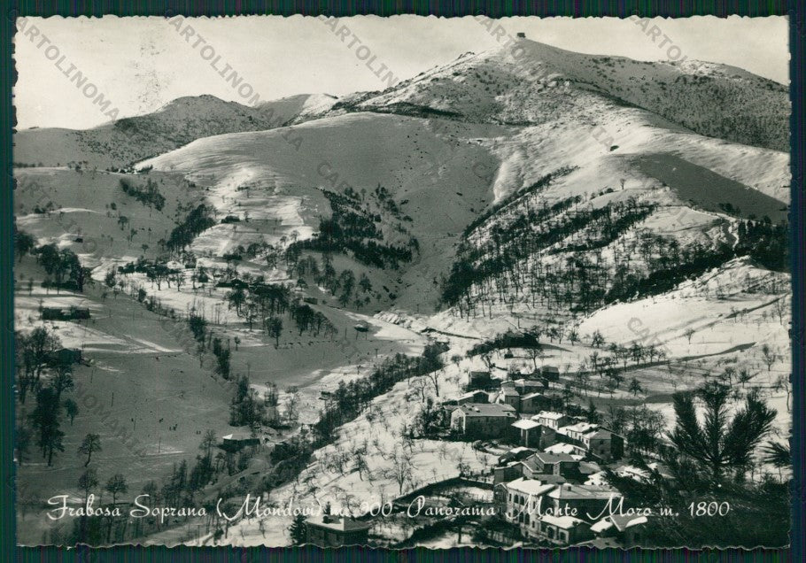 Cuneo Frabosa Soprana Monte Moro Foto FG cartolina KV8678 – fronte