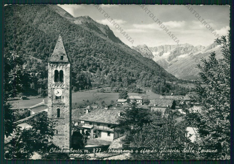 Torino Chialamberto Ghiacciai Levanne PIEGHINA Foto FG cartolina KV8680 – fronte