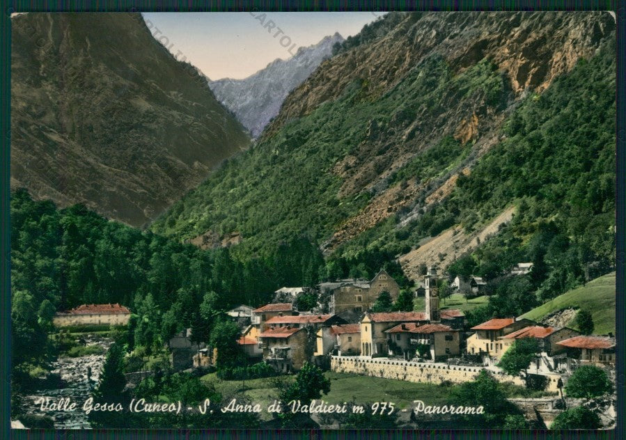 Cuneo Valdieri Sant'Anna di Valle Gesso Foto FG cartolina KV8683 – fronte
