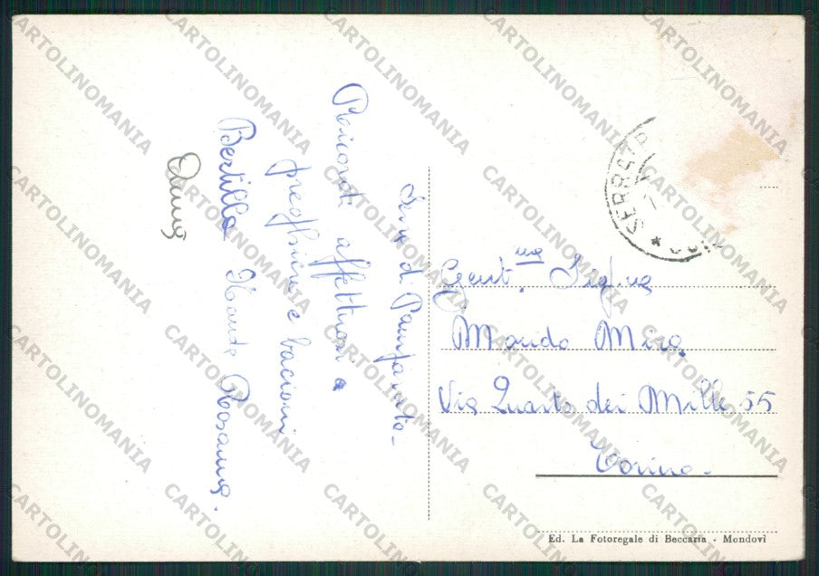 Cuneo Pamparato Serrs di Foto FG cartolina KV8684 – retro