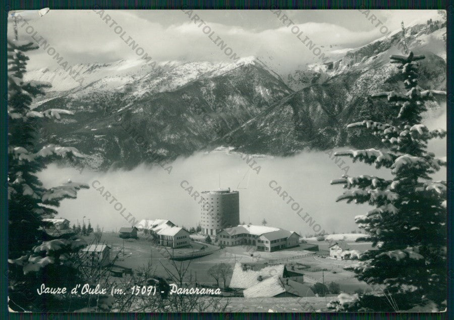 Aosta Sauze d'Oulx STRAPPINO PIEGA Foto FG cartolina KV8687 – fronte