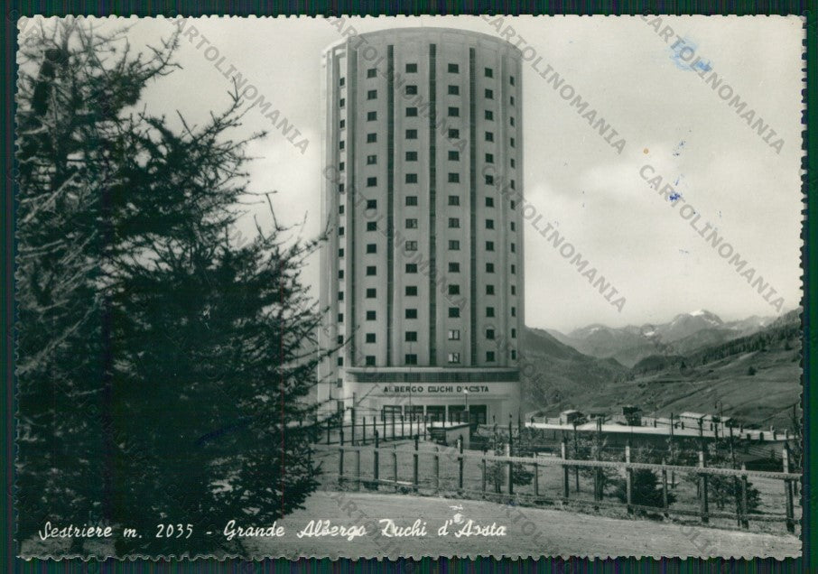 Torino Sestriere PIEGHE Foto FG cartolina KV8705 – fronte