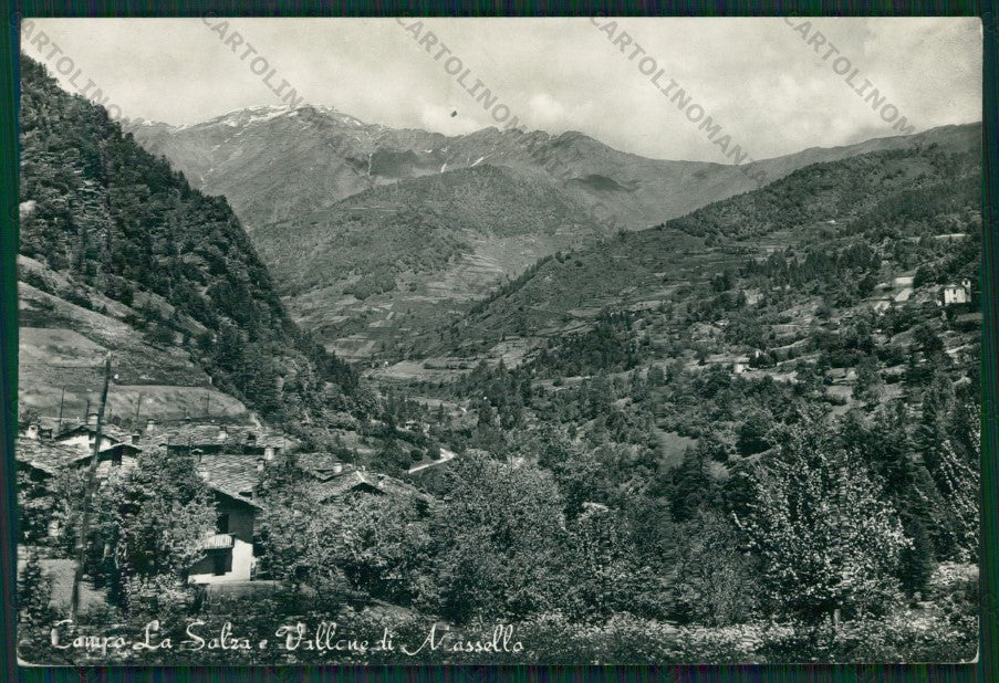 Torino Pinerolo Salza Campo di COLLA Foto FG cartolina KV8707 – fronte