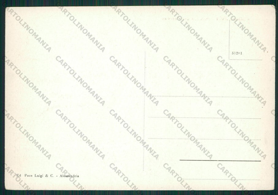 Alessandria Città Palazzo del Governo FG cartolina KV8708 – retro