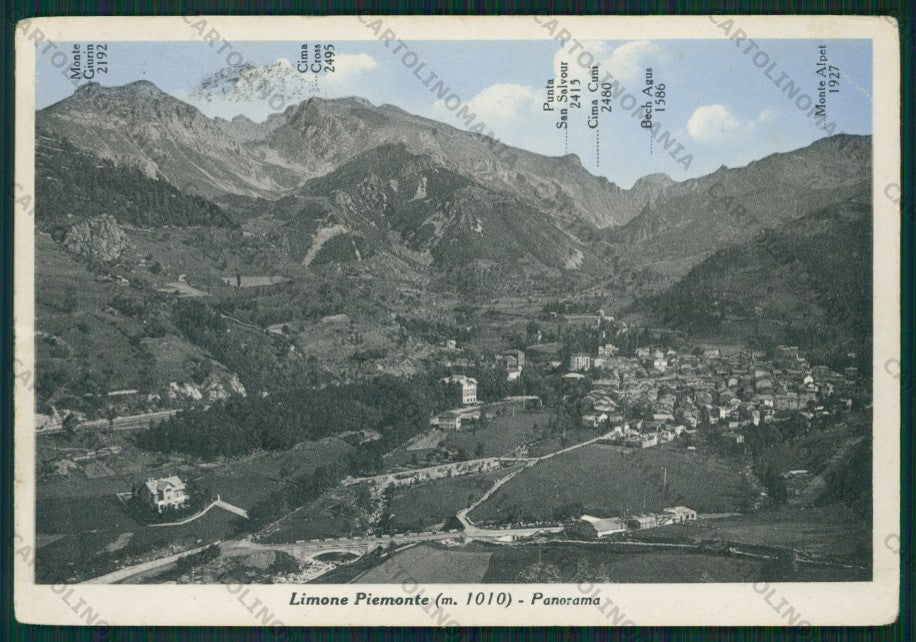 Cuneo Limone Piemonte PEGHINE FG cartolina KV8722 – fronte