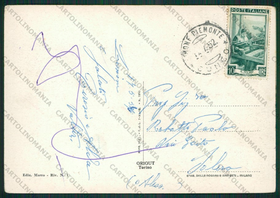 Cuneo Limone Piemonte PEGHINE FG cartolina KV8722 – retro