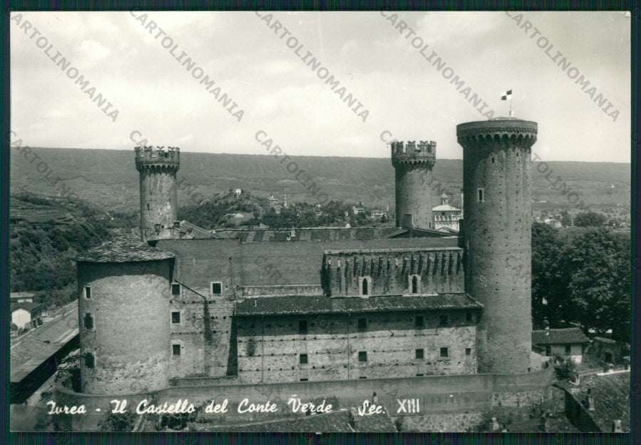 Torino Ivrea Castello Conte Verde Foto FG cartolina KV8725 – fronte