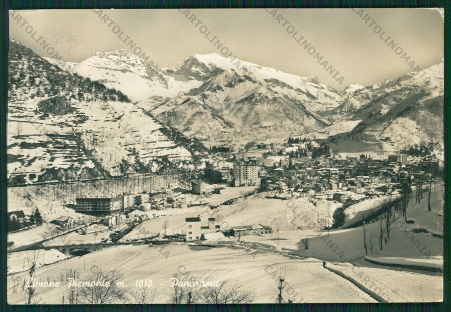 Cuneo Limone Piemonte Nevicata PIEGHINA Foto FG cartolina KV8729 – fronte