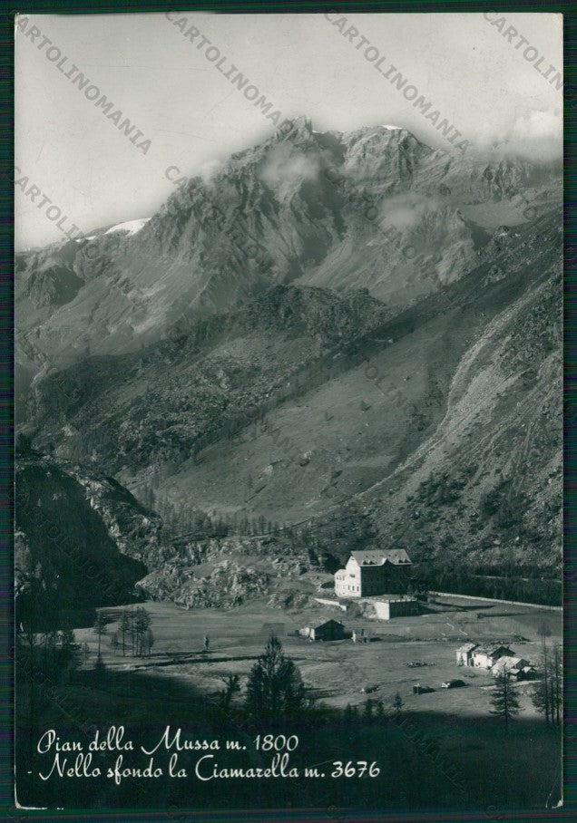 Torino Balme Pian della Mussa Ciamarella Foto FG cartolina KV8733 – fronte