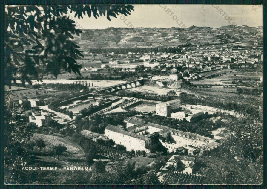 Alessandria Acqui Terme PIEGHE Foto FG cartolina KV8738 – fronte