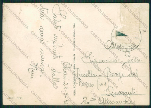 Alessandria Acqui Terme PIEGHE Foto FG cartolina KV8738 – retro