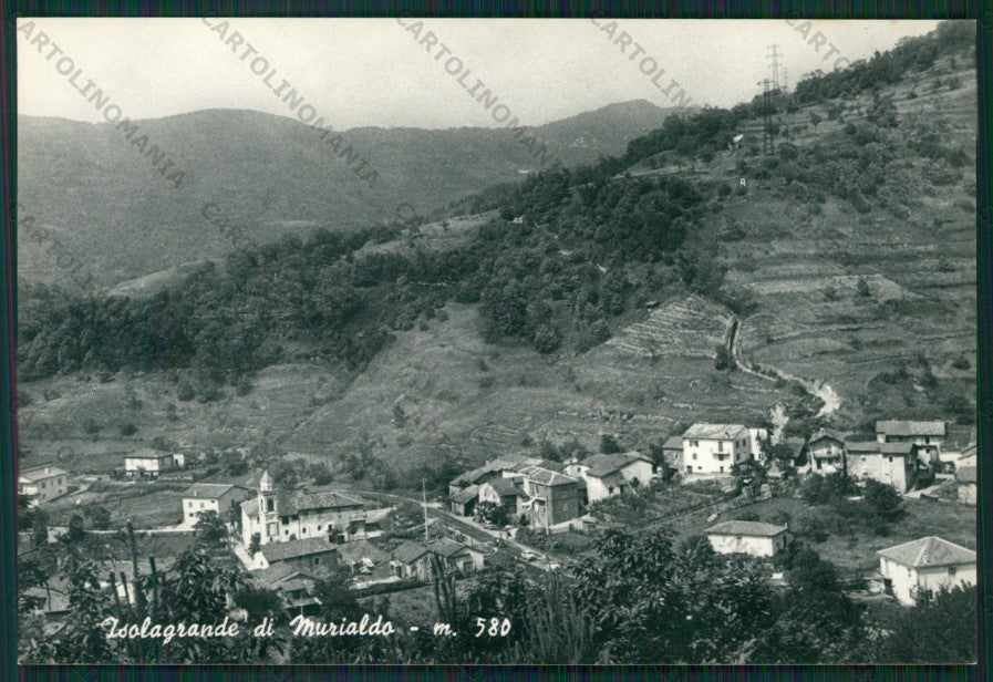 Savona Murialdo Isolagrande di Foto FG cartolina KV8742 – fronte