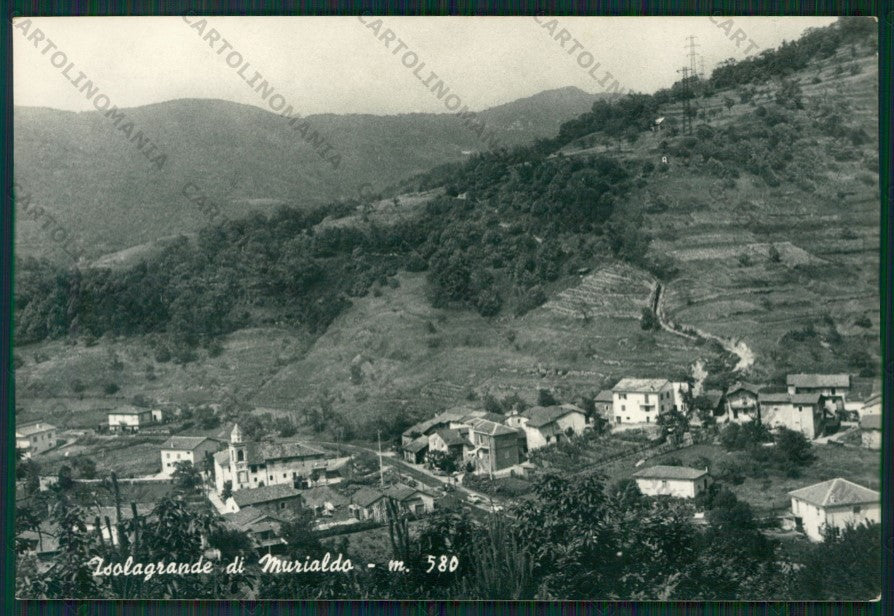 Savona Murialdo Isolagrande di Foto FG cartolina KV8743 – fronte